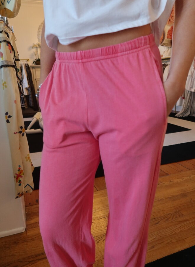 Xirena- Crispin Sweatpant- Vintage Pink Bloom