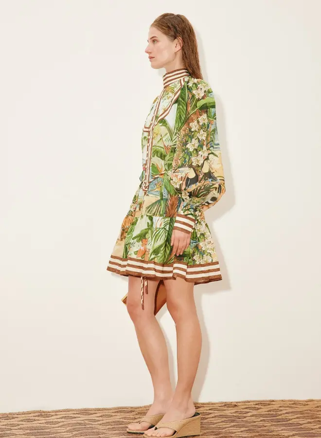 Alemais- TOUCAN TANGO MINI DRESS