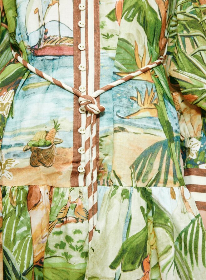 Alemais- TOUCAN TANGO MINI DRESS