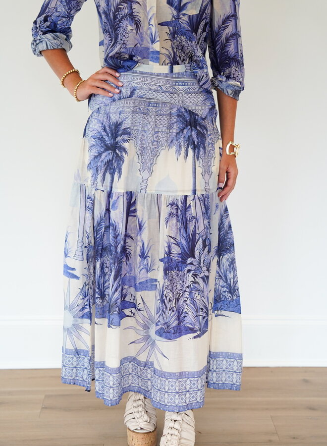 SHUG- Mia Skirt- Blue Multi