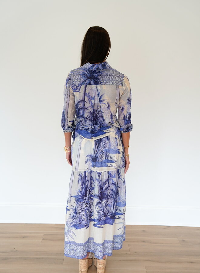 SHUG- Mia Skirt- Blue Multi