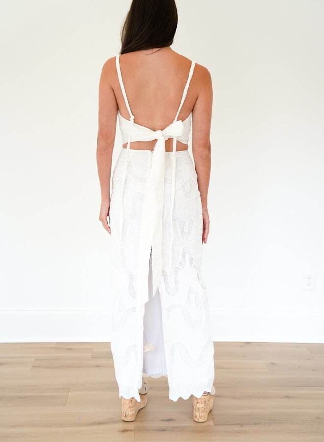 SHUG- Scarlett Skirt- White