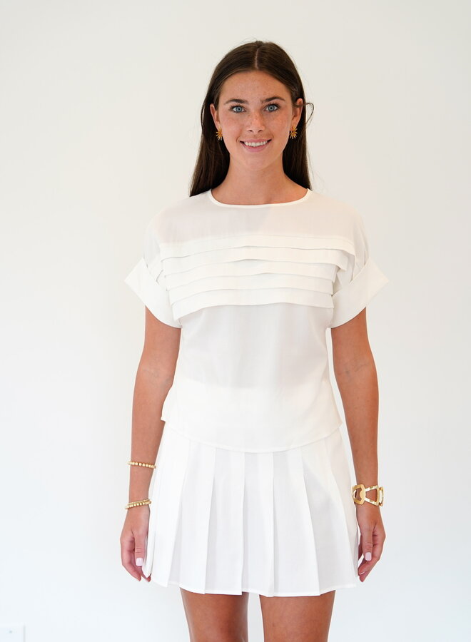 SHUG- Savannah Top- White