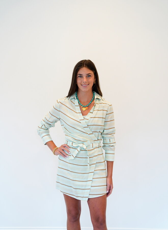 SHUG- Amelia Dress- Stripe