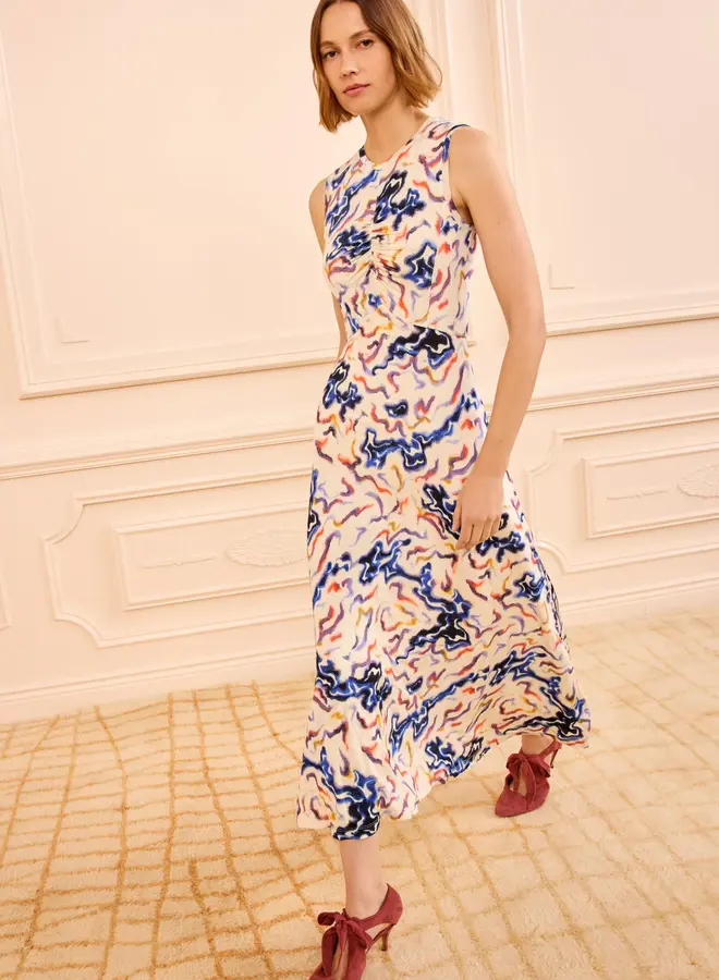 Ulla Johnson- Lina Sleeveless Jersey Dress- Prism