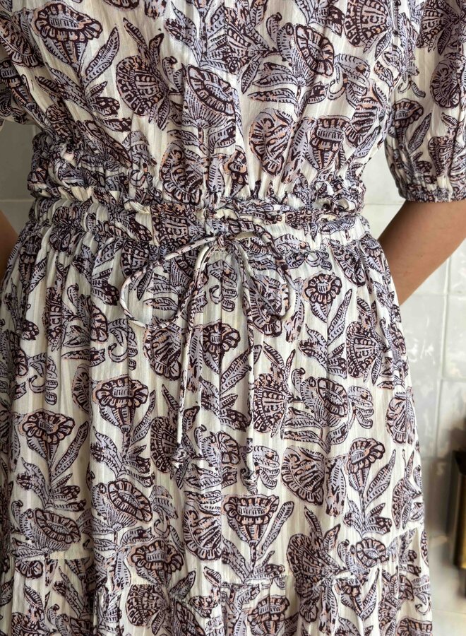 Ulla Johnson- Nessa Cotton Midi Skirt- Meadow