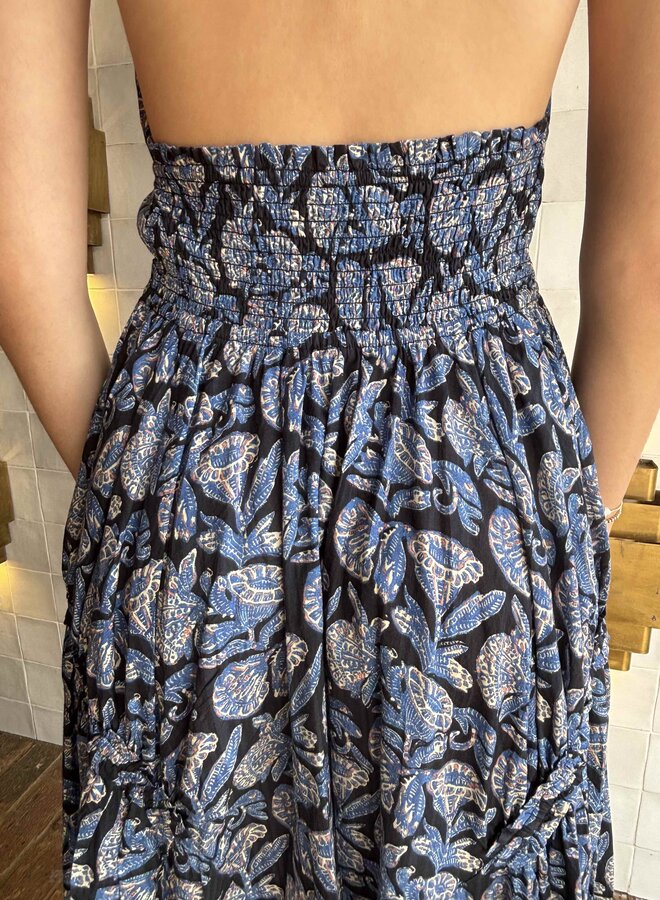 Ulla Johnson- Anelise Halter Midi Dress- Zinnia