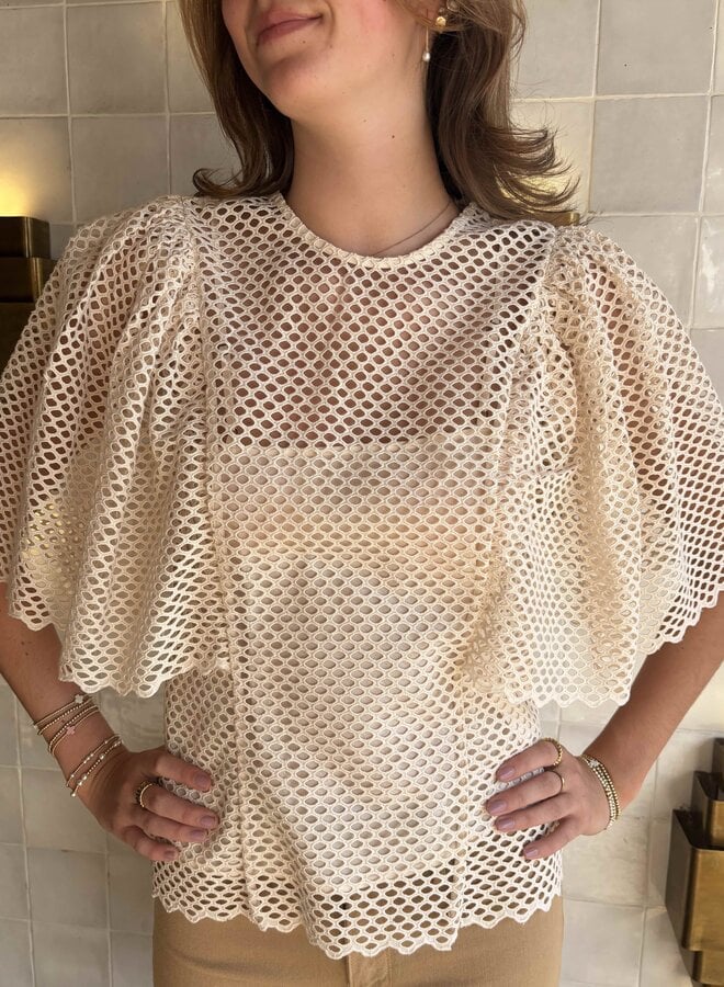 Ulla Johnson- Hera Eyelet- Cowrie