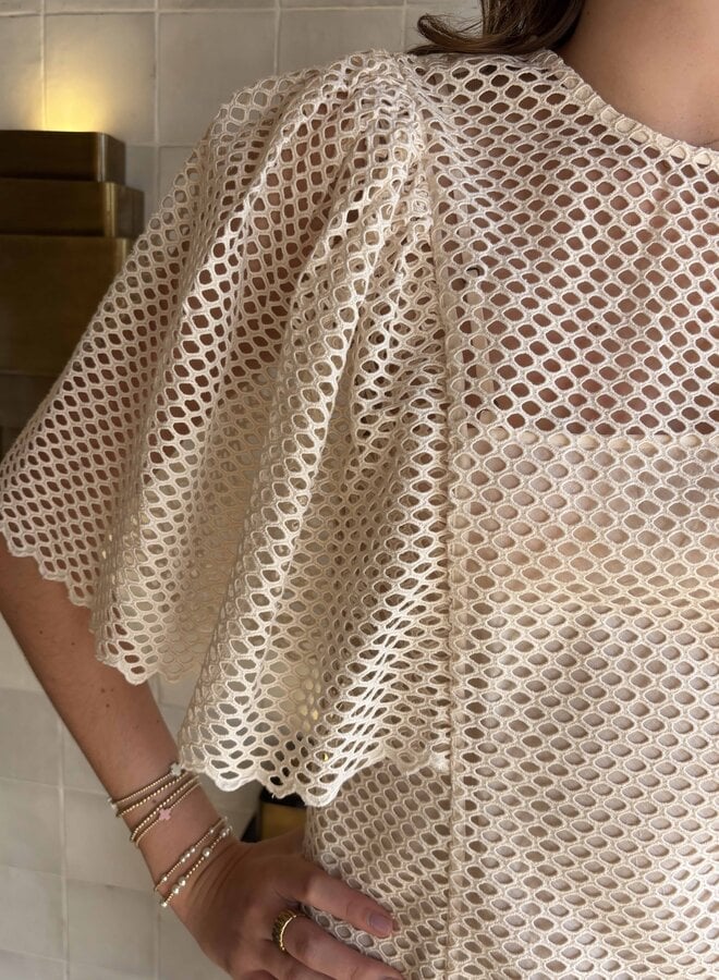 Ulla Johnson- Hera Eyelet- Cowrie