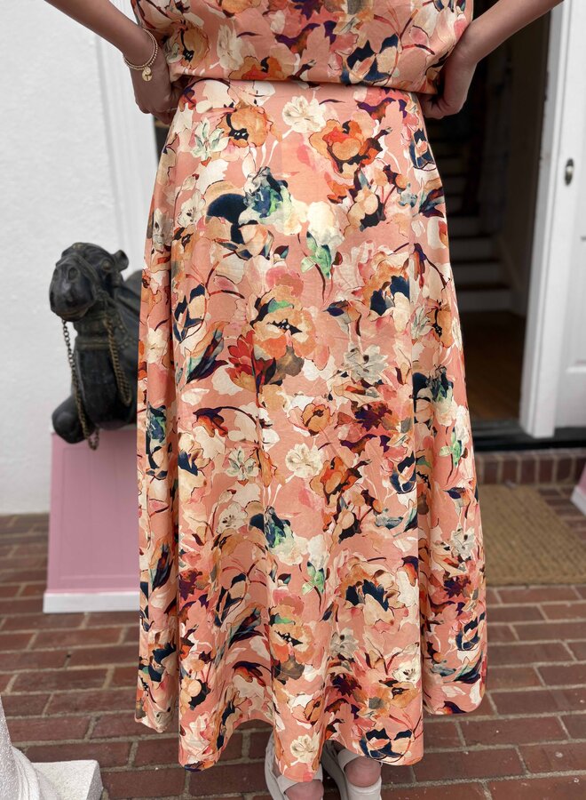 Ulla Johnson- Sophea Cotton Skirt- Camellia