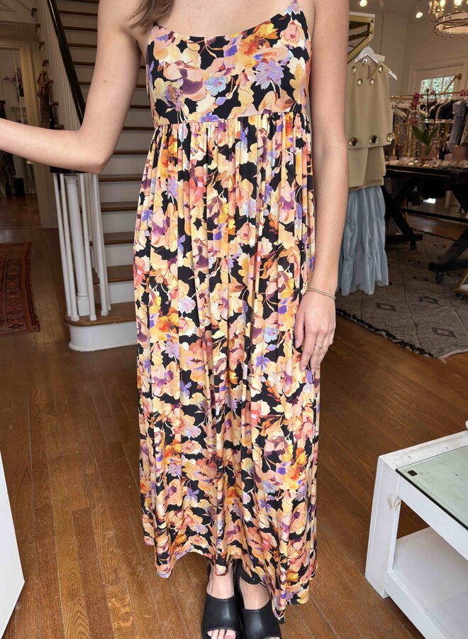 Ulla Johnson- Hayes Sleeveless Jersey Dress- Night Bloom