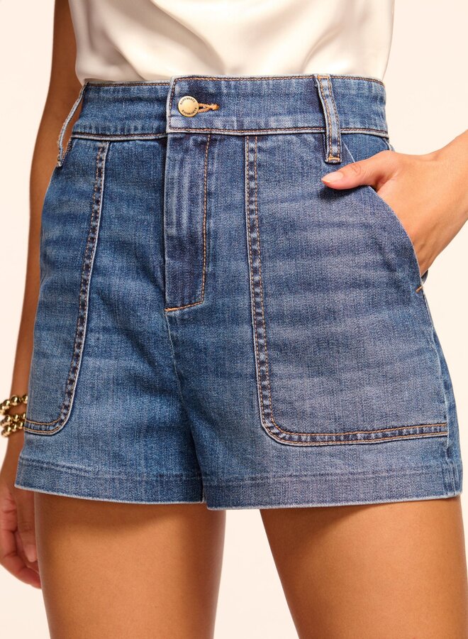 Ramy Brook- Hilary Short- Medium Wash