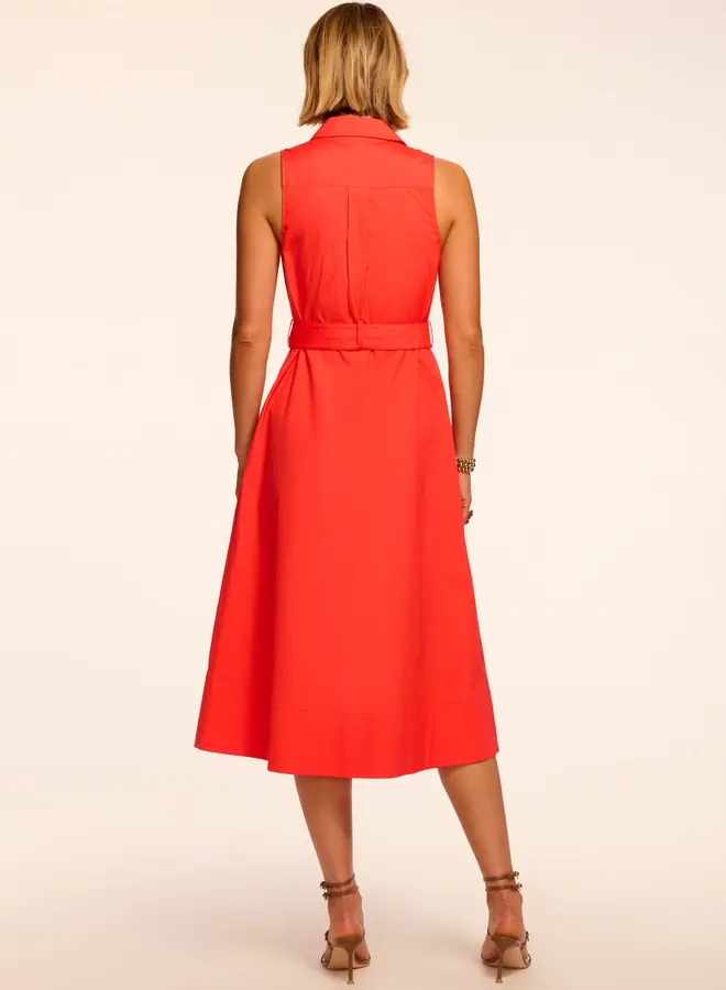 Ramy Brook- Darcey Dress- Crimson