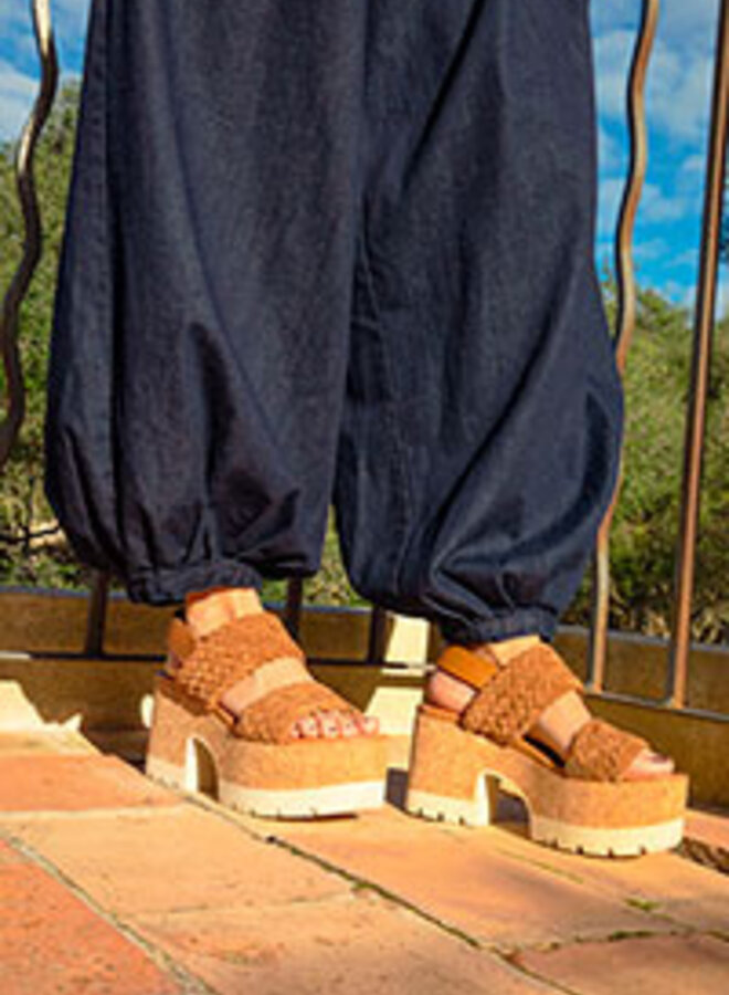 Homers- Trenza- Suede Cuir