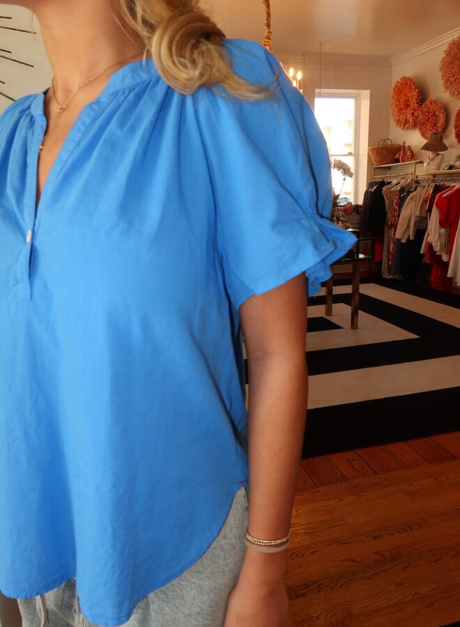 Xirena- Astryde Top- Capri Blue