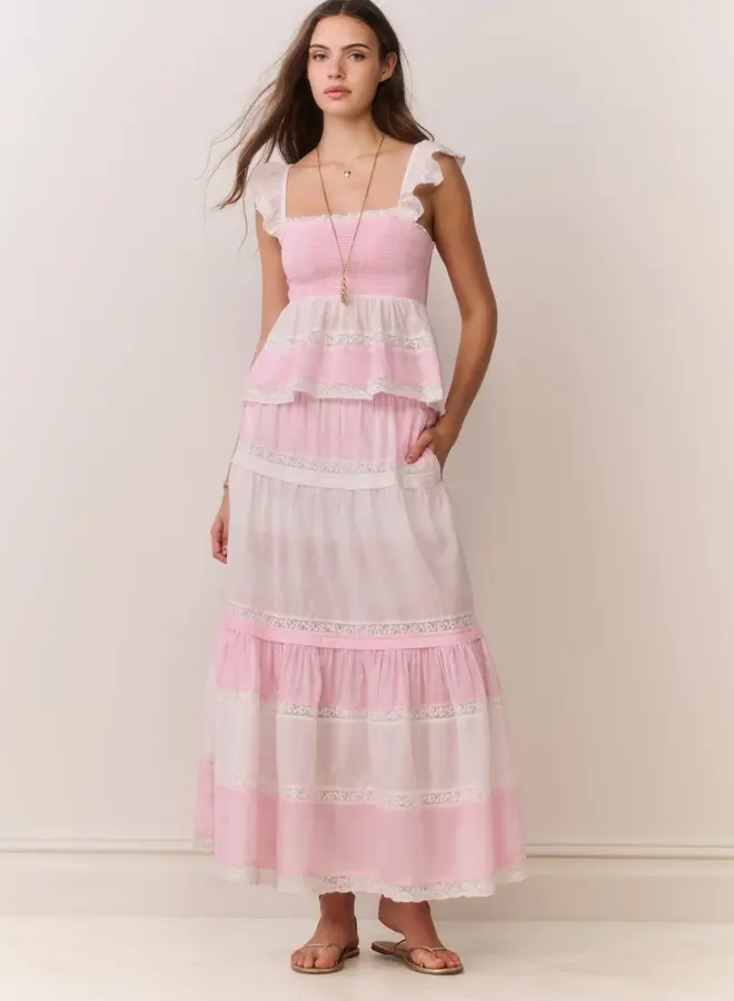 Love Shack Fancy- Phia Skirt- Nantucket Heirloom