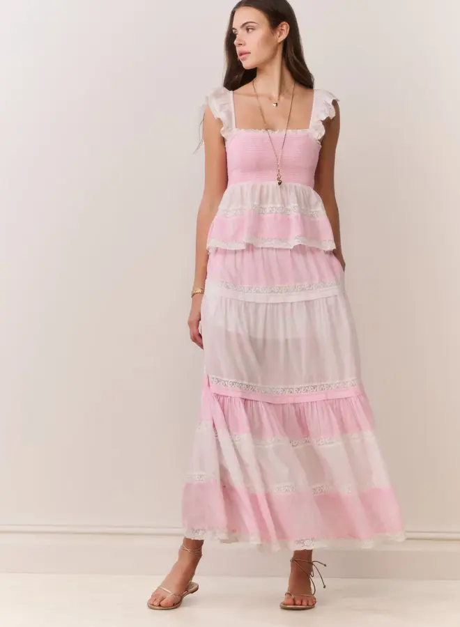 Love Shack Fancy- Phia Skirt- Nantucket Heirloom