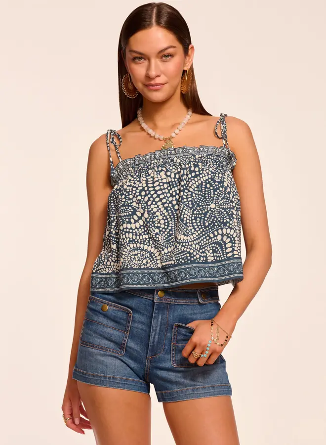 Ramy Brook- Scarlett- Navy Dot