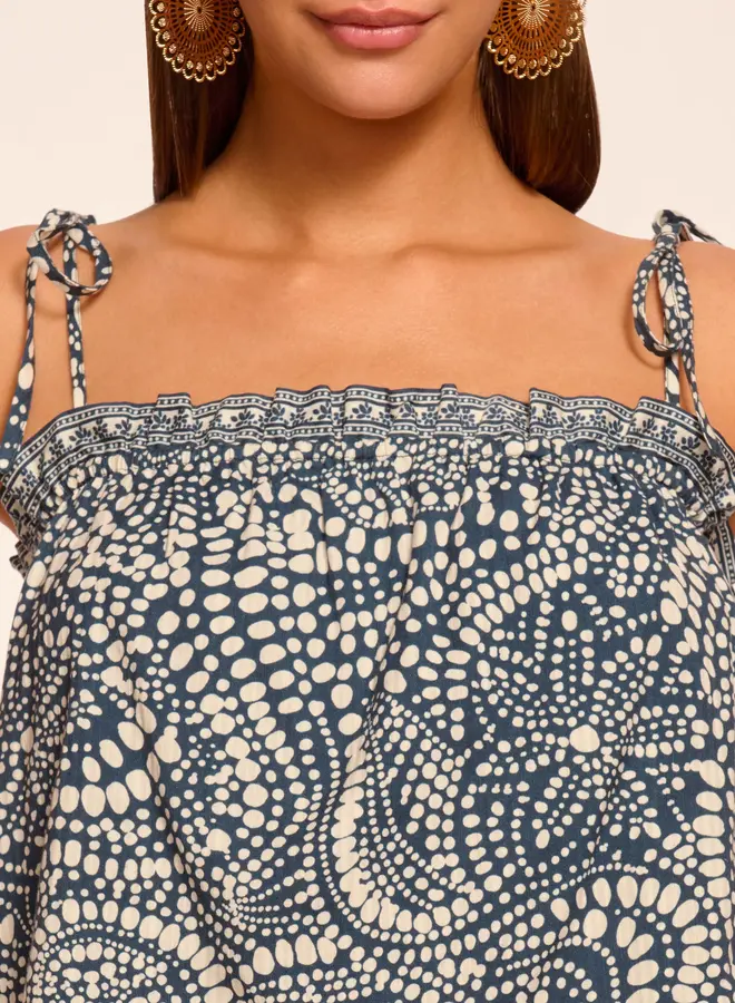 Ramy Brook- Scarlett- Navy Dot