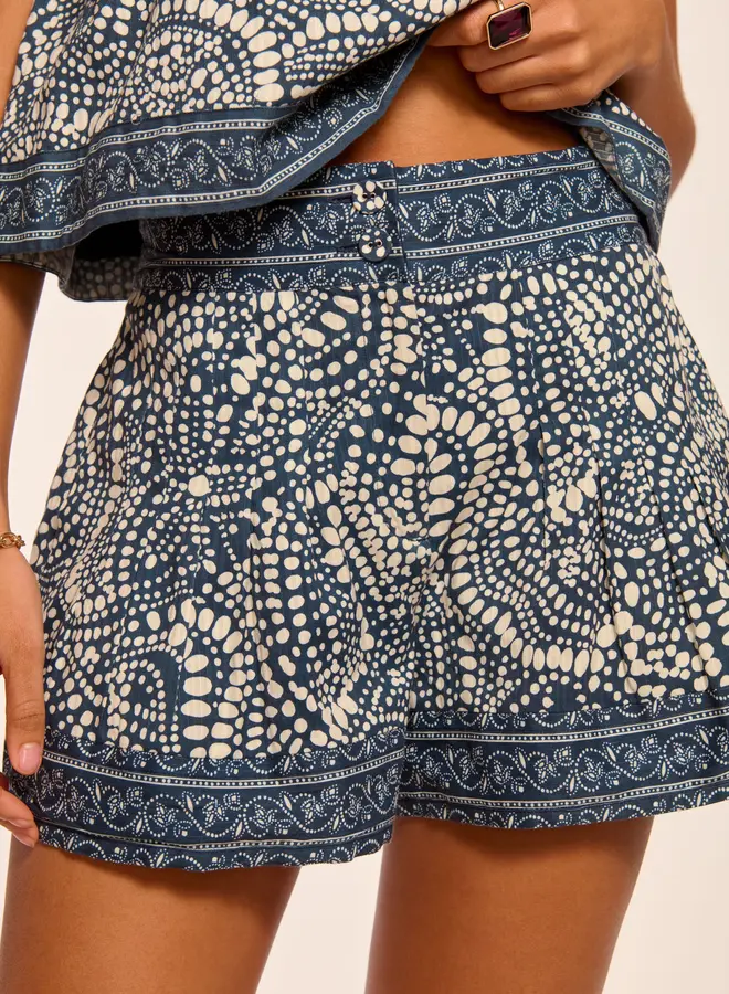 Ramy Brook- Quinn Short- Navy Dot