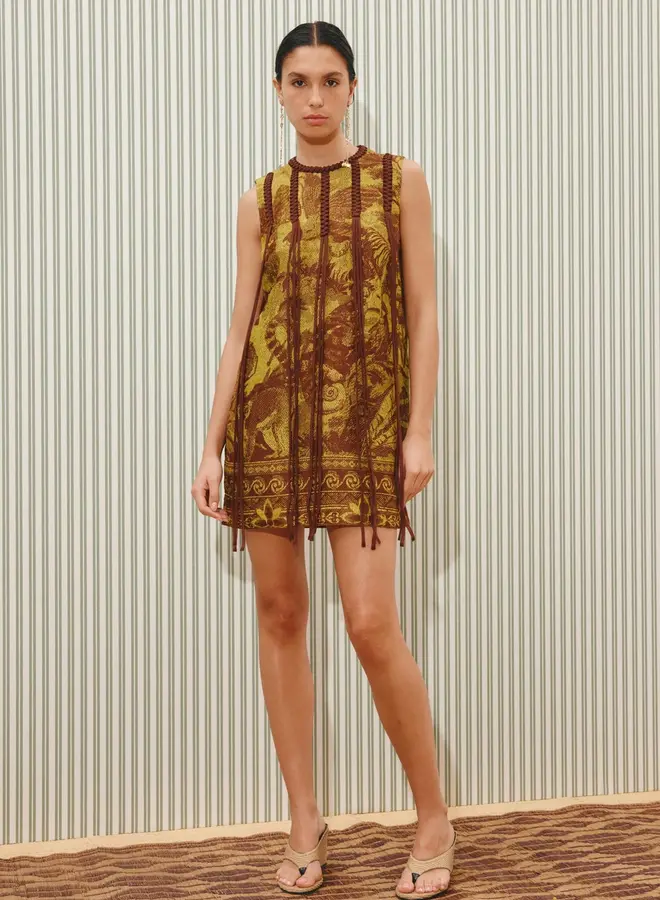 Alemais- CHARLEY MINI DRESS