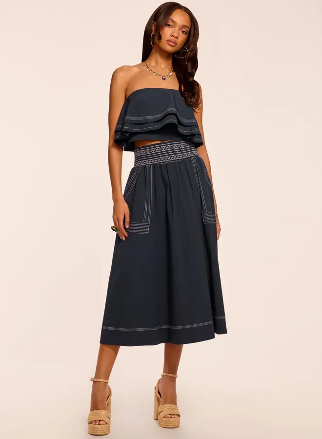 Ramy Brook- Galia Skirt- Navy