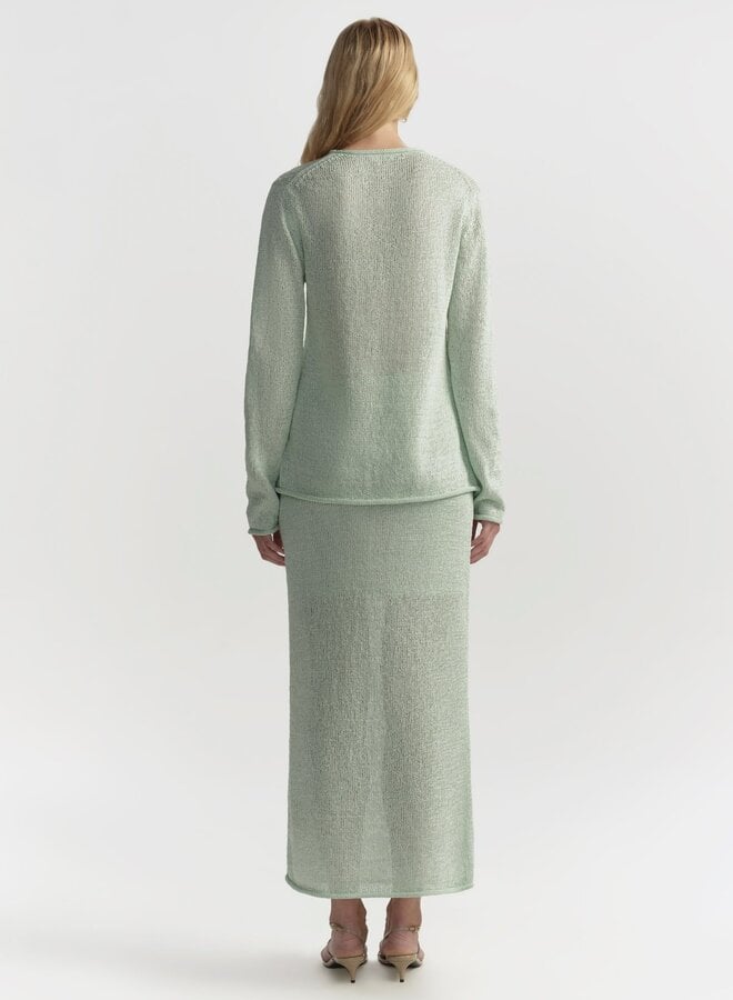 A.L.C.- Loren Skirt- Pale Mint