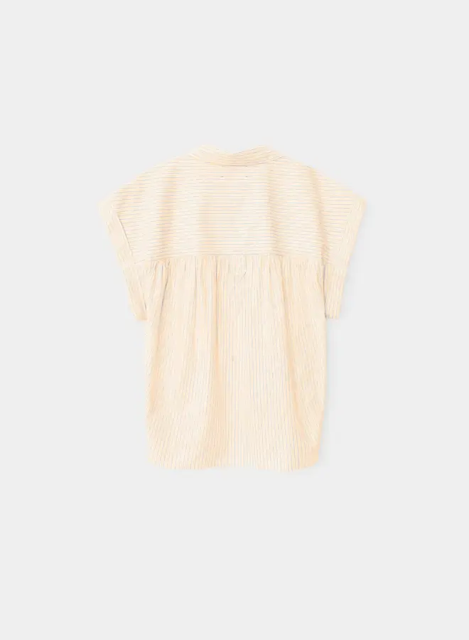 Xirena- Lexi Shirt- Tangerine Sky