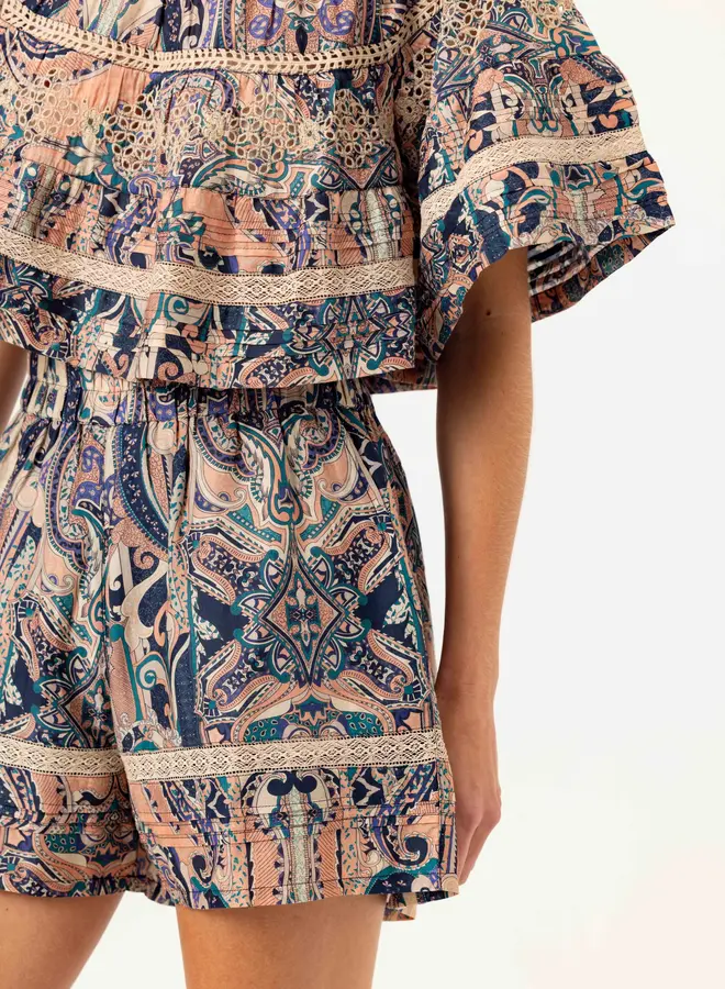 Sundays- Mosaic Fuller Shorts- SPCMO