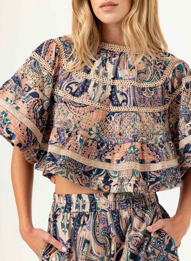 Sundays- Mosaic Essa Top- SPCMO