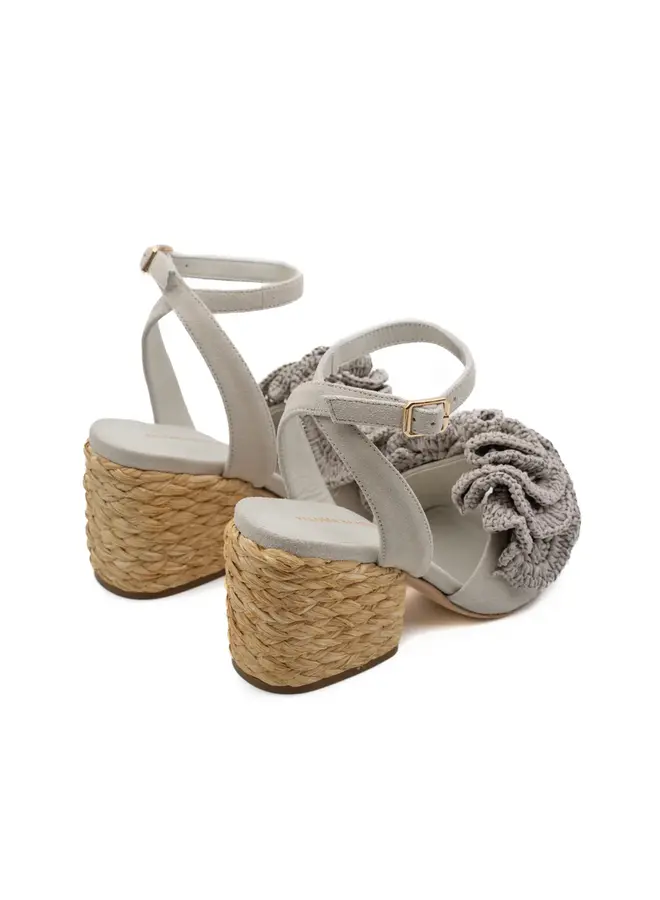 Paloma Barcelo- Teressa Suede Off White
