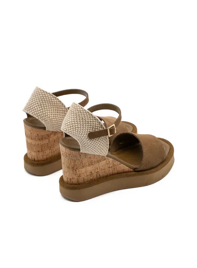 Palomitas- Eileen- Suede Brown
