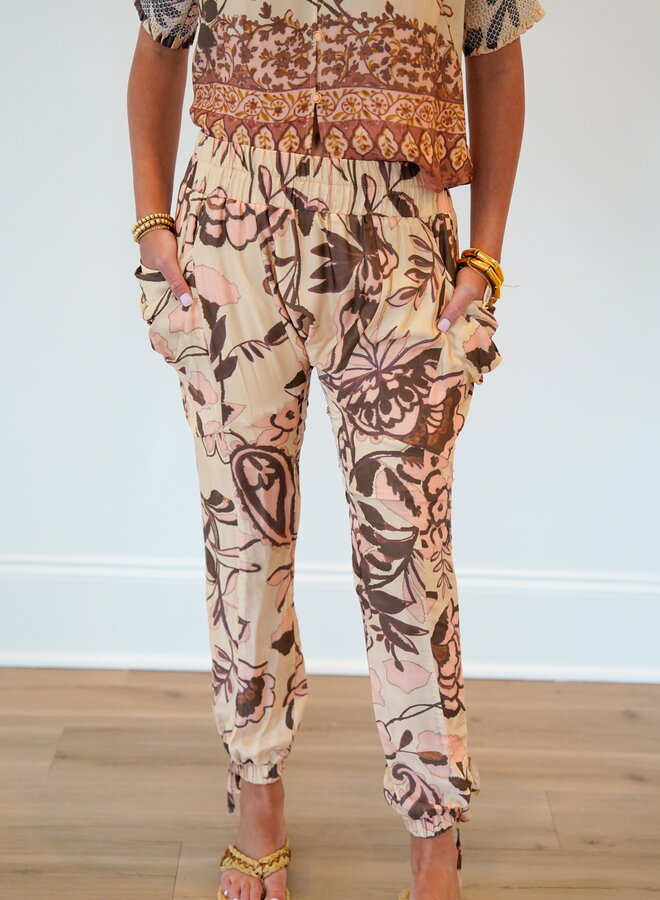 SHUG- Zara Pant- Rose Multi