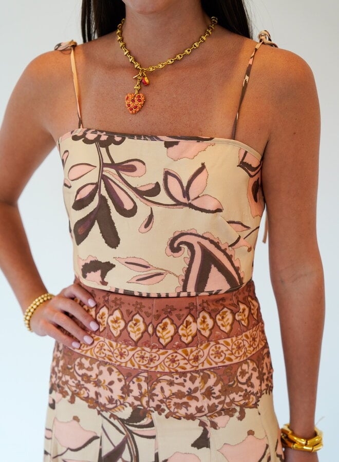 SHUG- Millie Top- Rose Multi