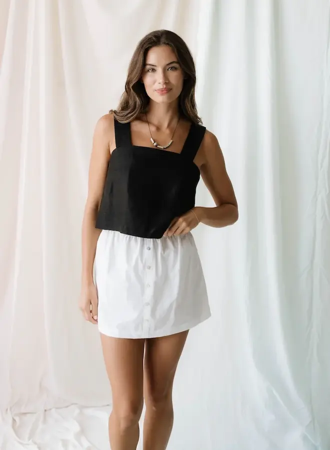 Natalie Busby- Le Mini - White