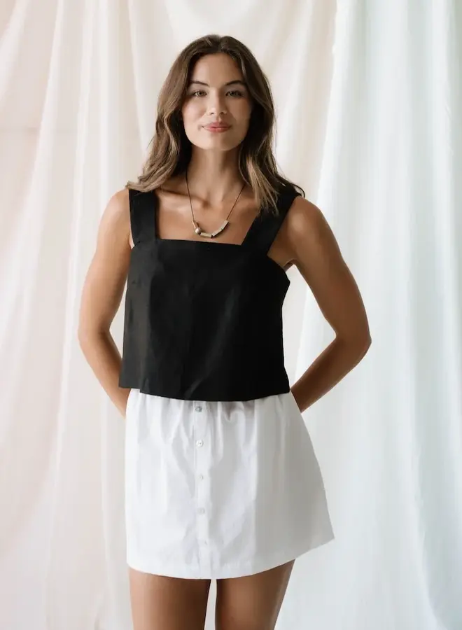 Natalie Busby- Le Mini - White