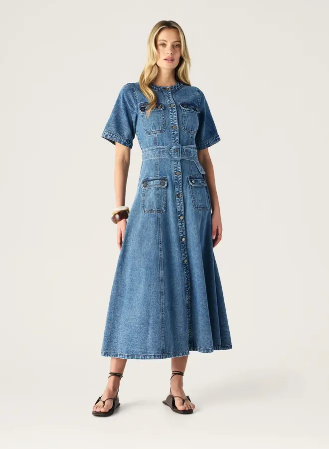 Mos The Label- Aveline Denim Dress