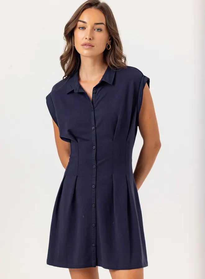 Sundays- Aerin Dress- Navy