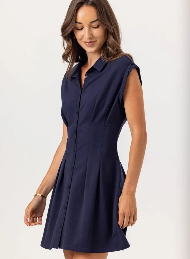 Sundays- Aerin Dress- Navy