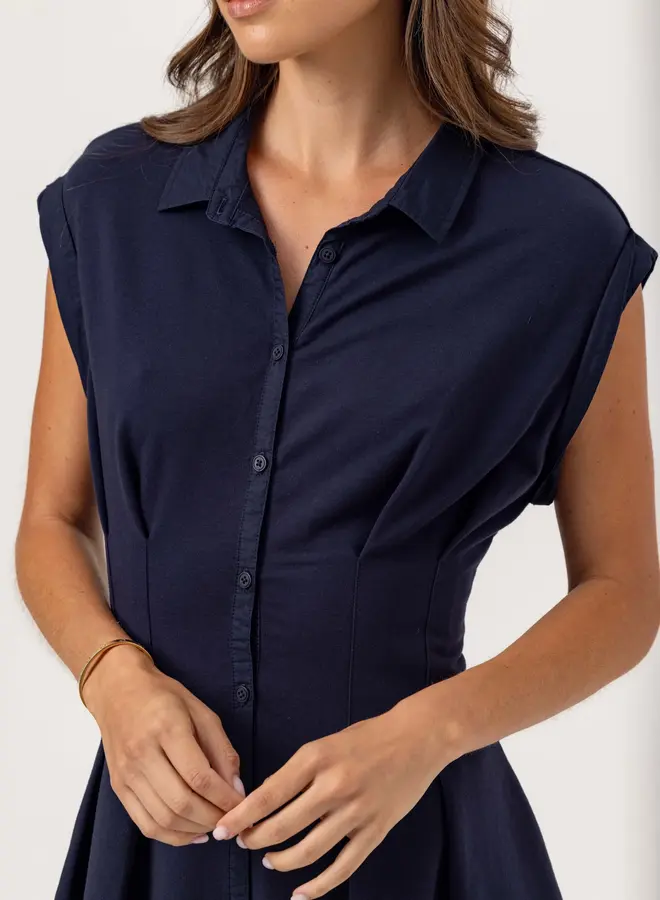 Sundays- Aerin Dress- Navy