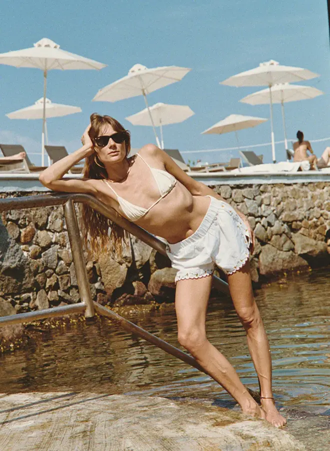 Ciao Lucia- Joska Short- White