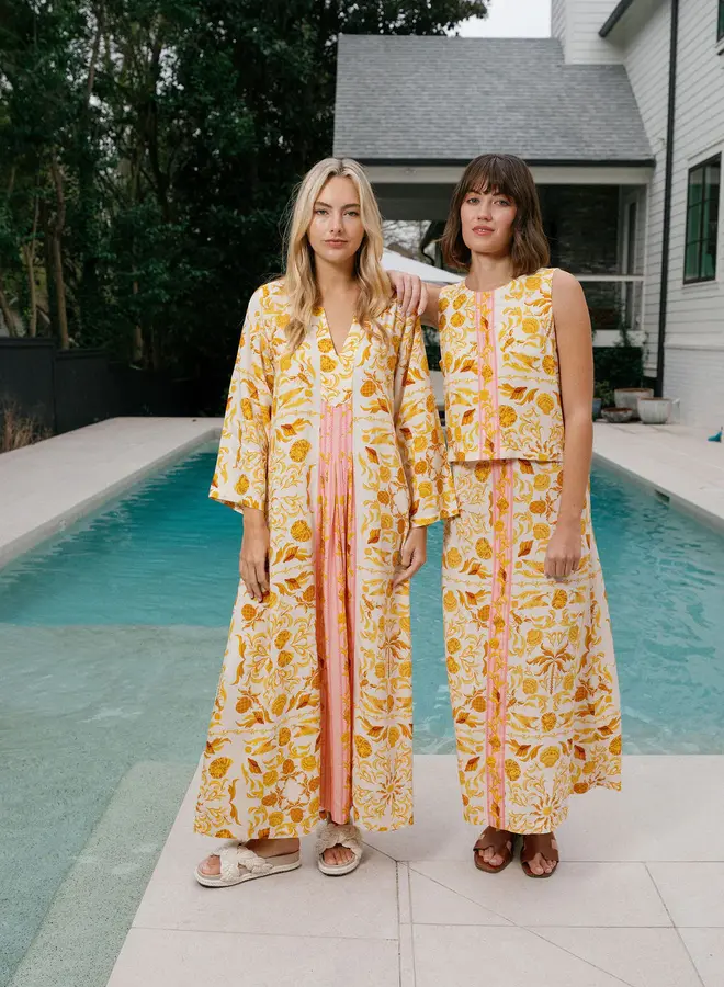 Briton Court- Stacey Boxy Top- Orange