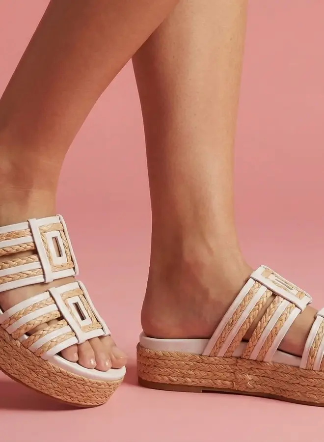 Chris Donovan- Sunny Raffia- White