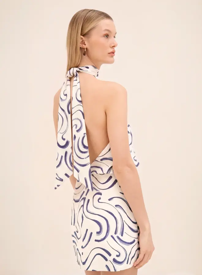 Alexis- Sirenza Dress- Blue Wave