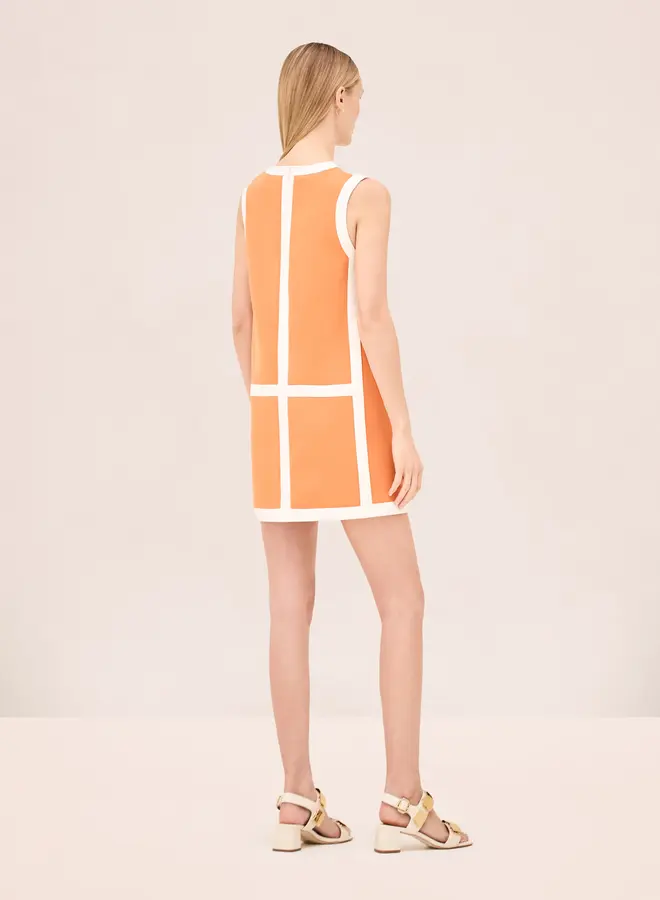 Alexis- Estara Dress- Ember/White