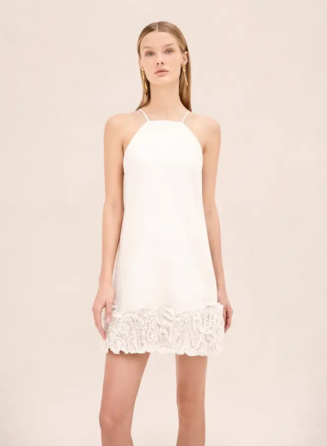 Alexis- Merano Dress- White