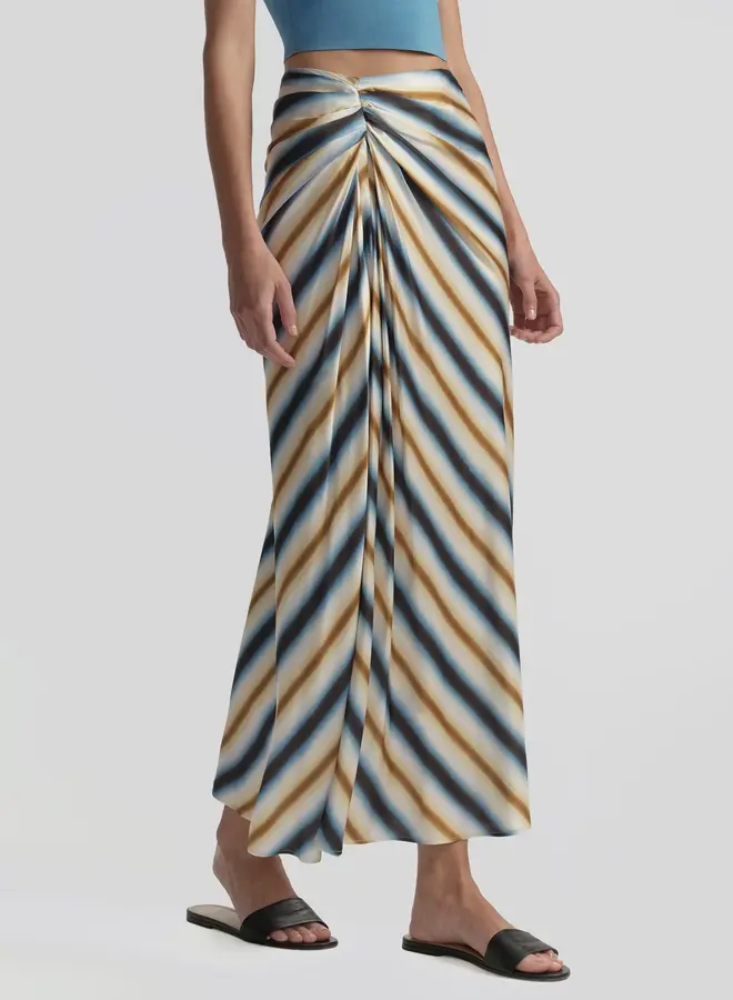 ALC- Jean Skirt- Tahoe Blue/Milk Chocolate