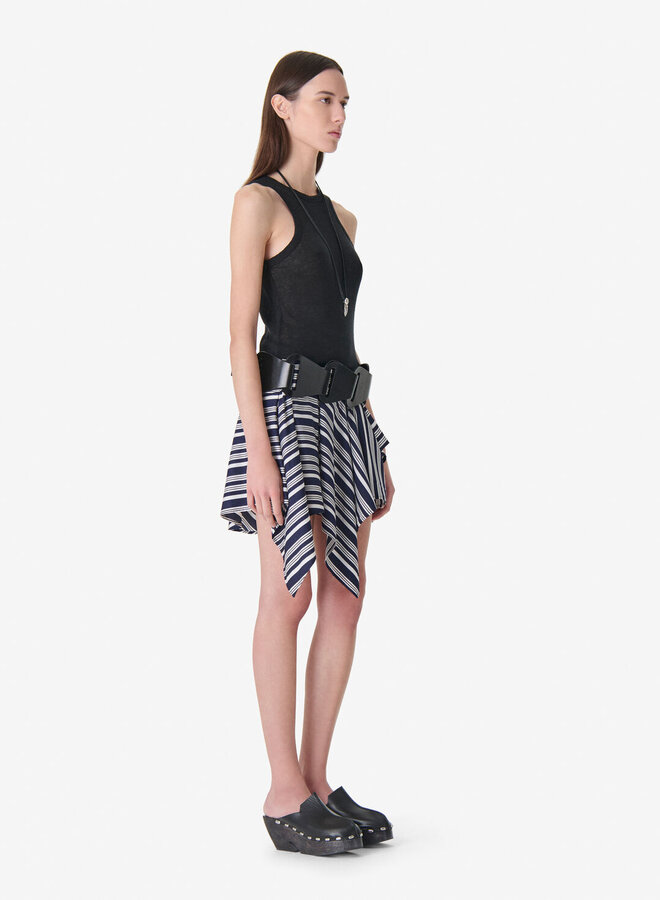 IRO- Utalia- Blue Left Bank Stripe
