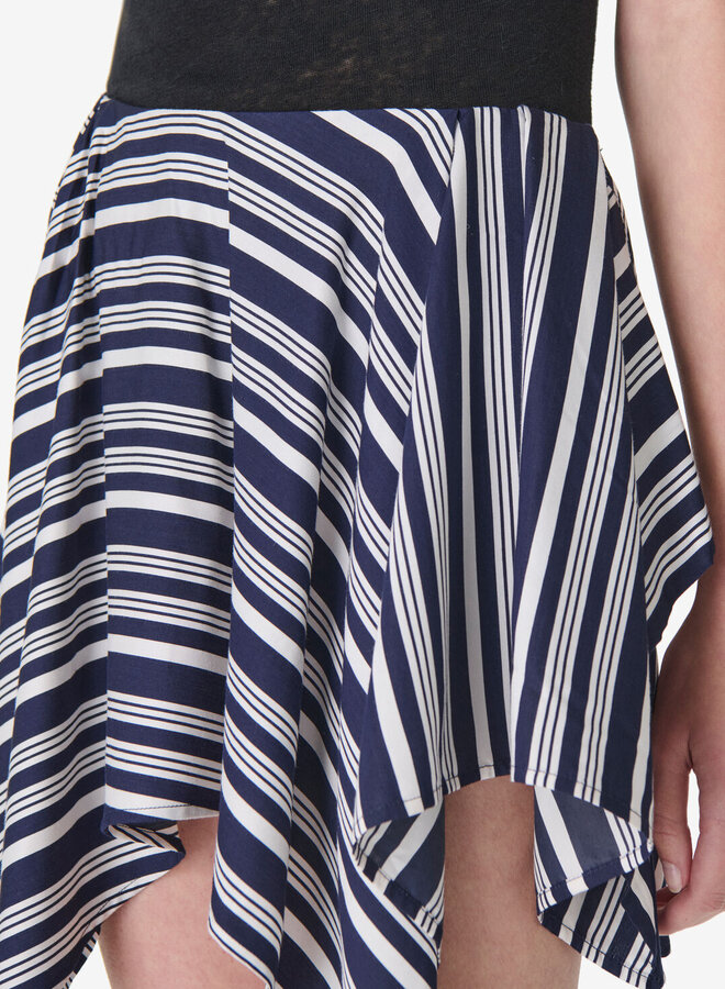 IRO- Utalia- Blue Left Bank Stripe