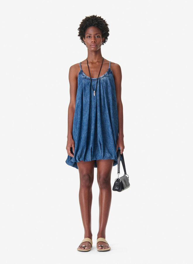 IRO- Justina- Blue Fluid
